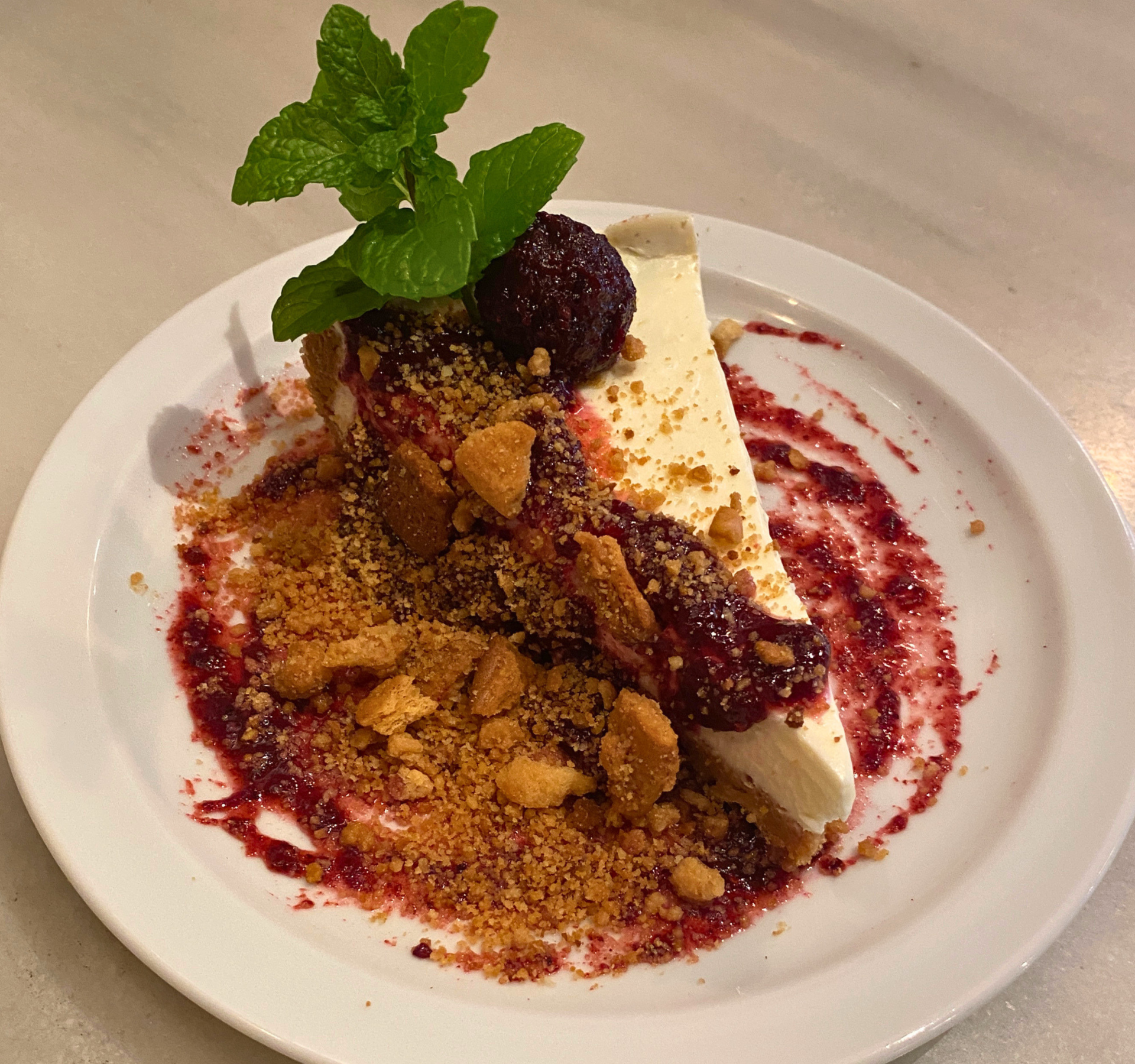 Cheesecake de frutos vermelhos