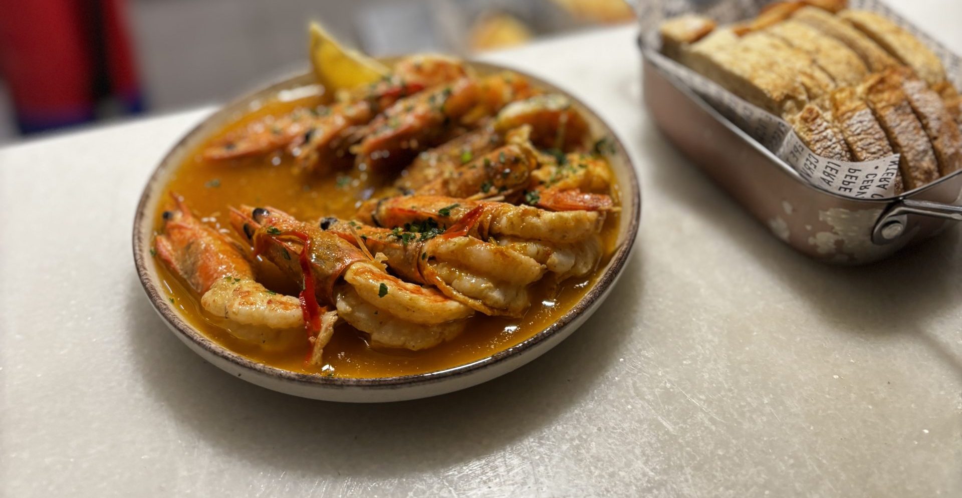 Gambas à guilho